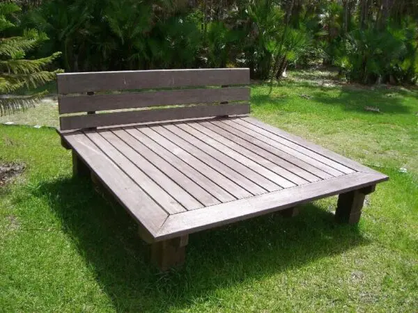 Tropical Wood Daybed