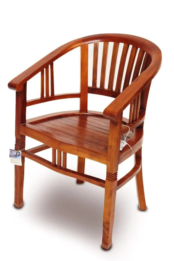 Teak Betawi Desk Chair - Image 2