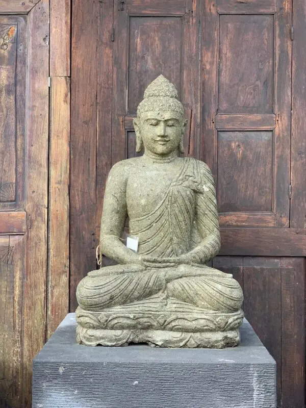 Sitting Stone Buddha- 31"